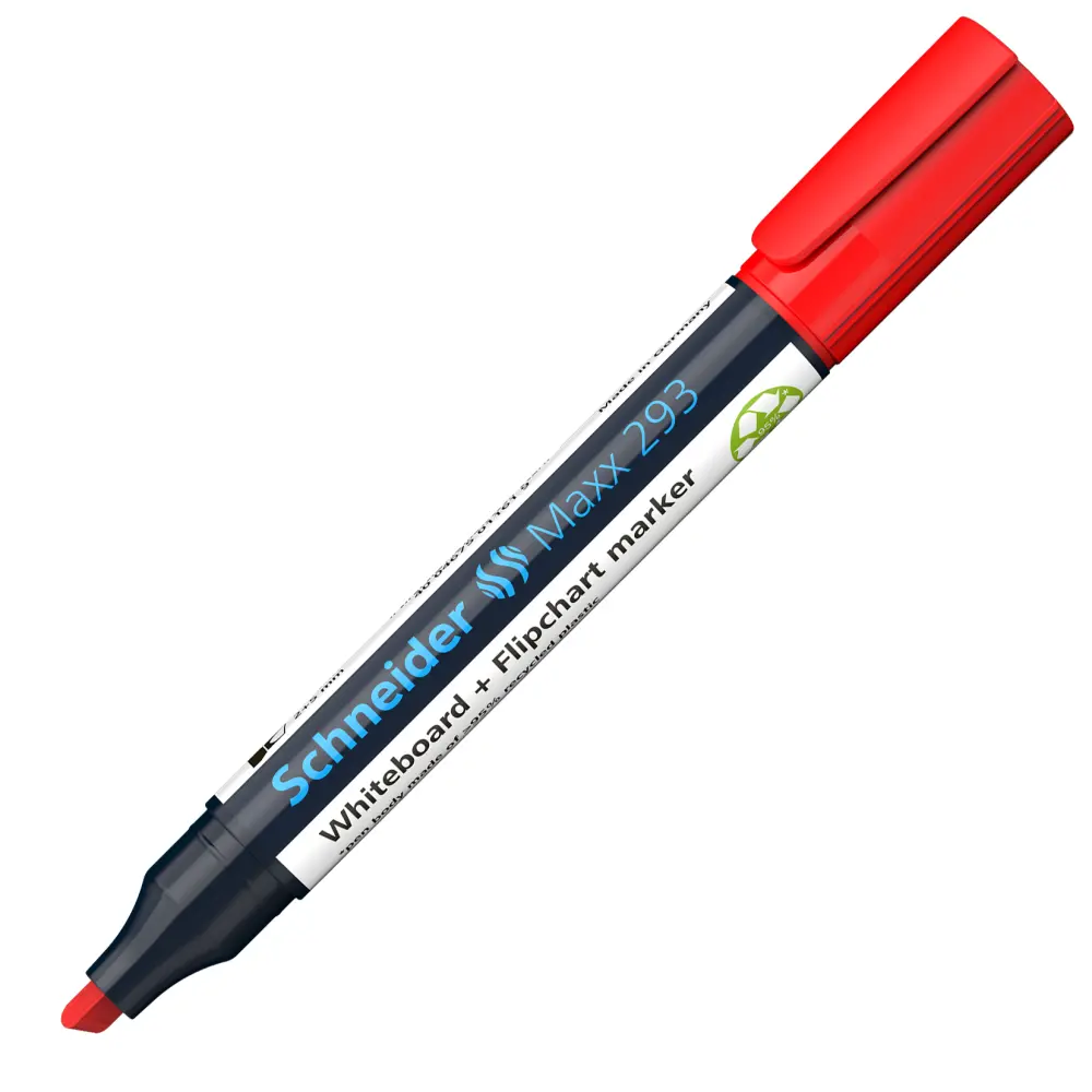 Marker za tablo Maxx rdeča 293 2+5mm 