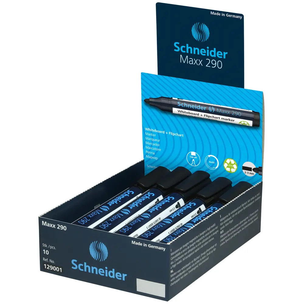 Marker za tablo Maxx 290 črna 2-3mm