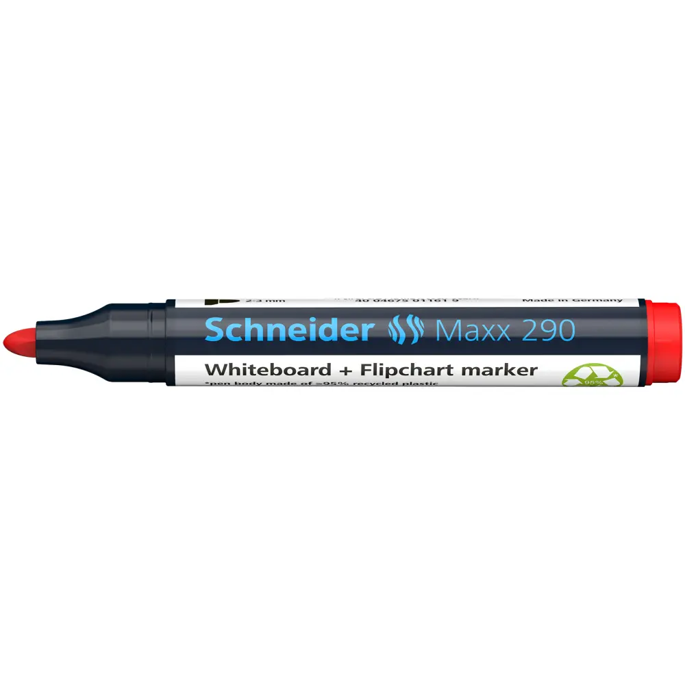 Marker za tablo Maxx 290 rdeča 2-3mm