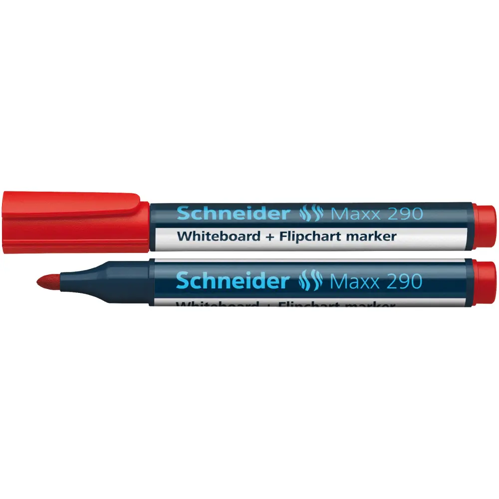Marker za tablo Maxx 290 rdeča 2-3mm