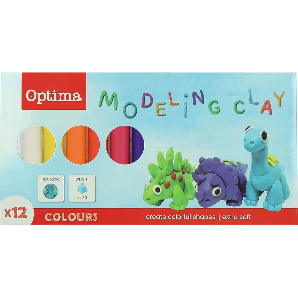 Plastelin OPTIMA 12/1 karton