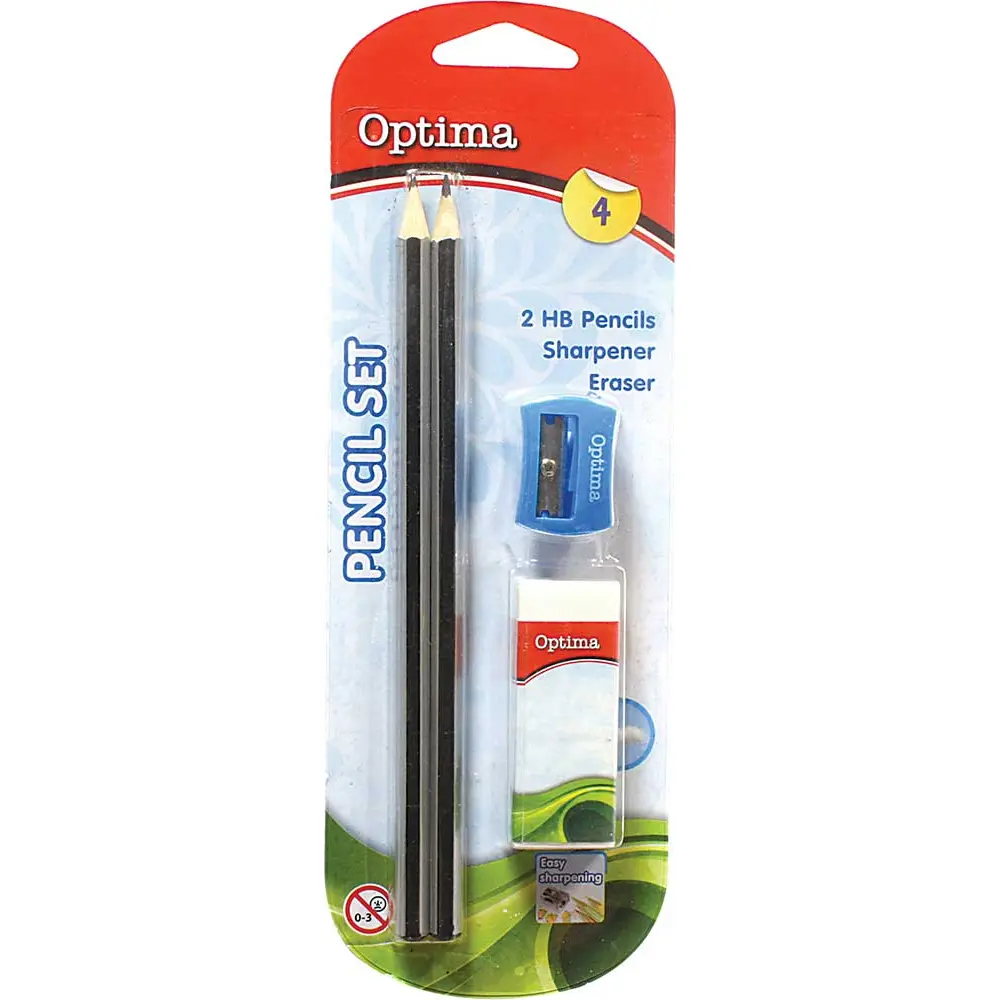 Šolski set OPTIMA 4/1 v blistru