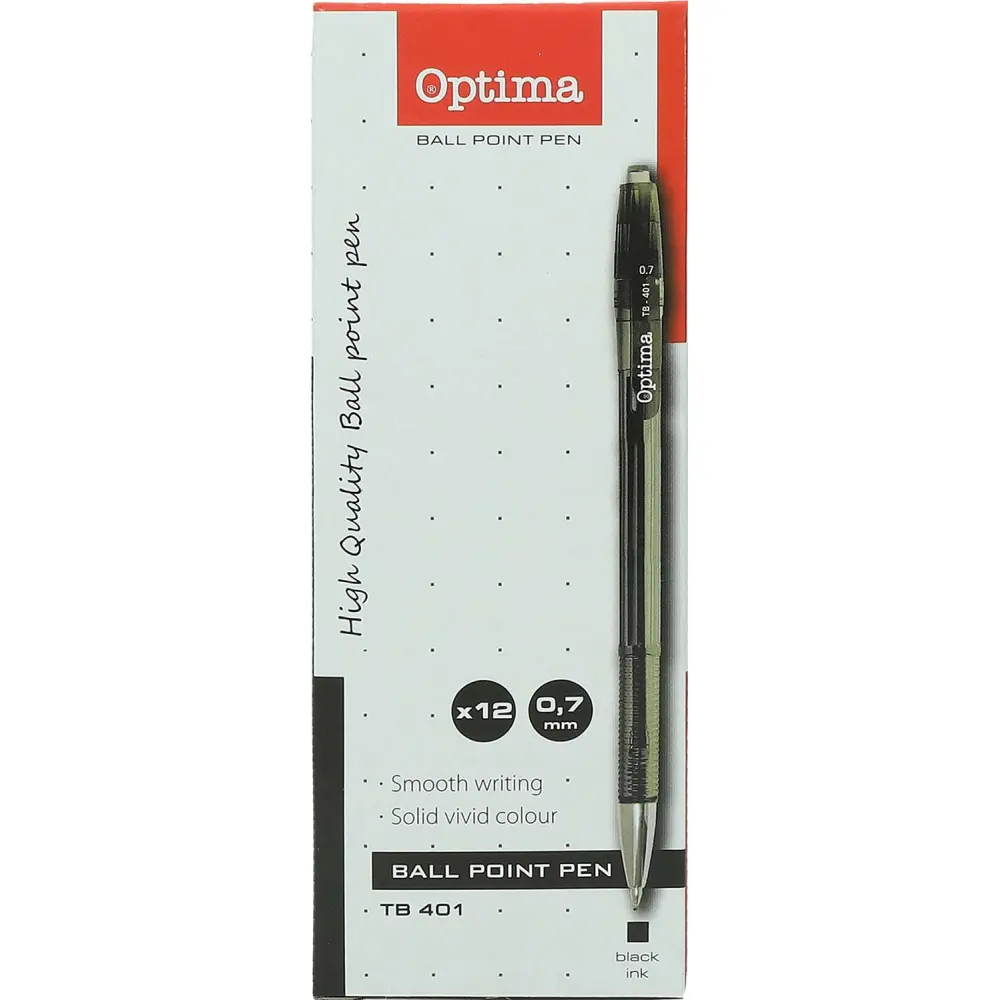 Kemični svinčnik Optima TB 401 črn