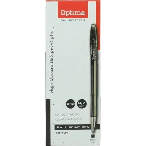 Kemični svinčnik Optima TB 401 črn