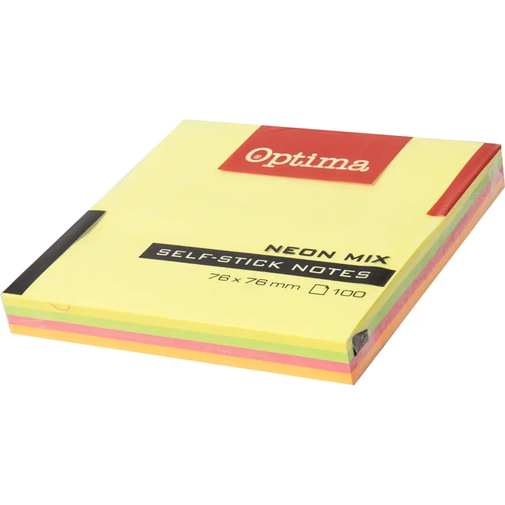 Samolepilni lističi Optima neon mix 100