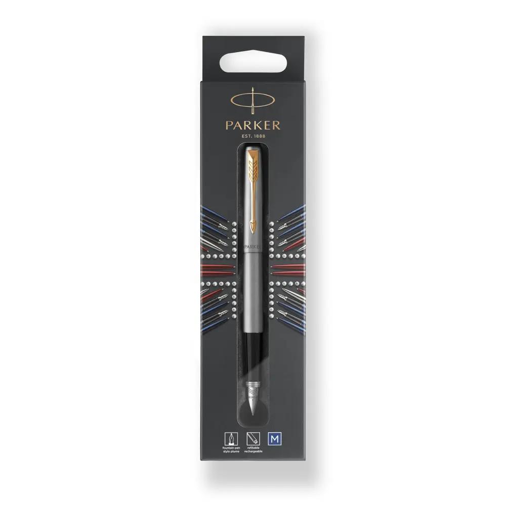 Nalivno pero Parker Jotter Steel GT
