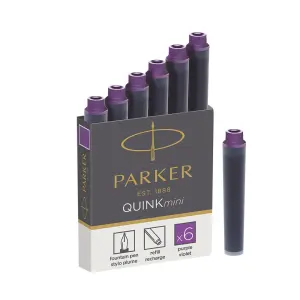 Bombice PARKER mini, 6/1 vijolična