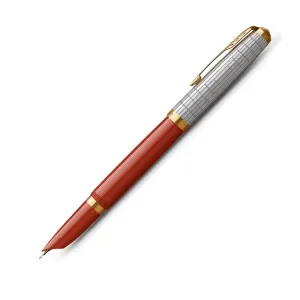 PERO NAL. PARKER 51 PREM. RDEČA GT 18K