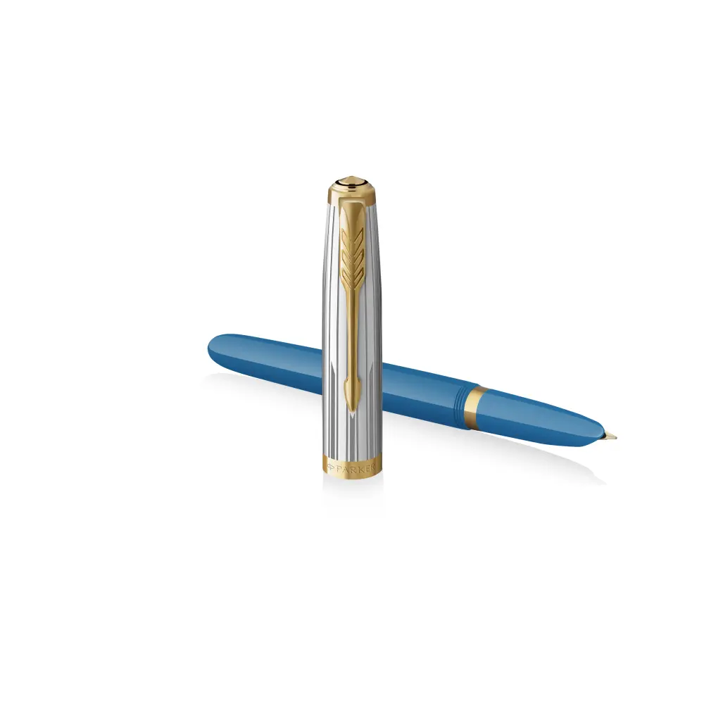 PERO NAL. PARKER 51 PREM. TURKIZ GT 18K