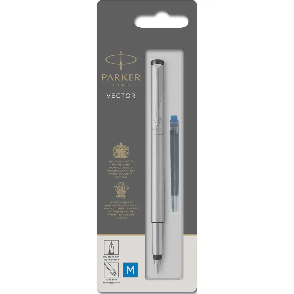 Nalivno pero PARKER Vector St Steel