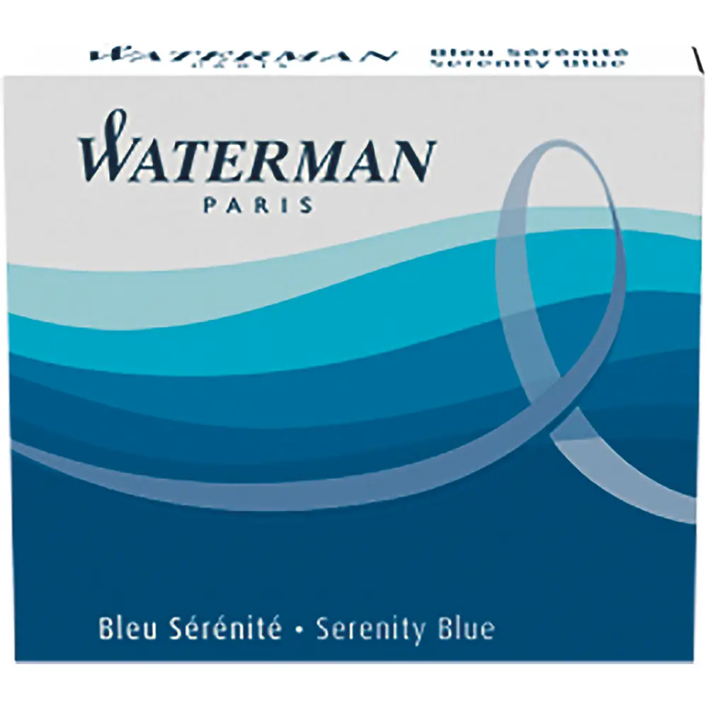 Bombice Waterman modre mini 6/1