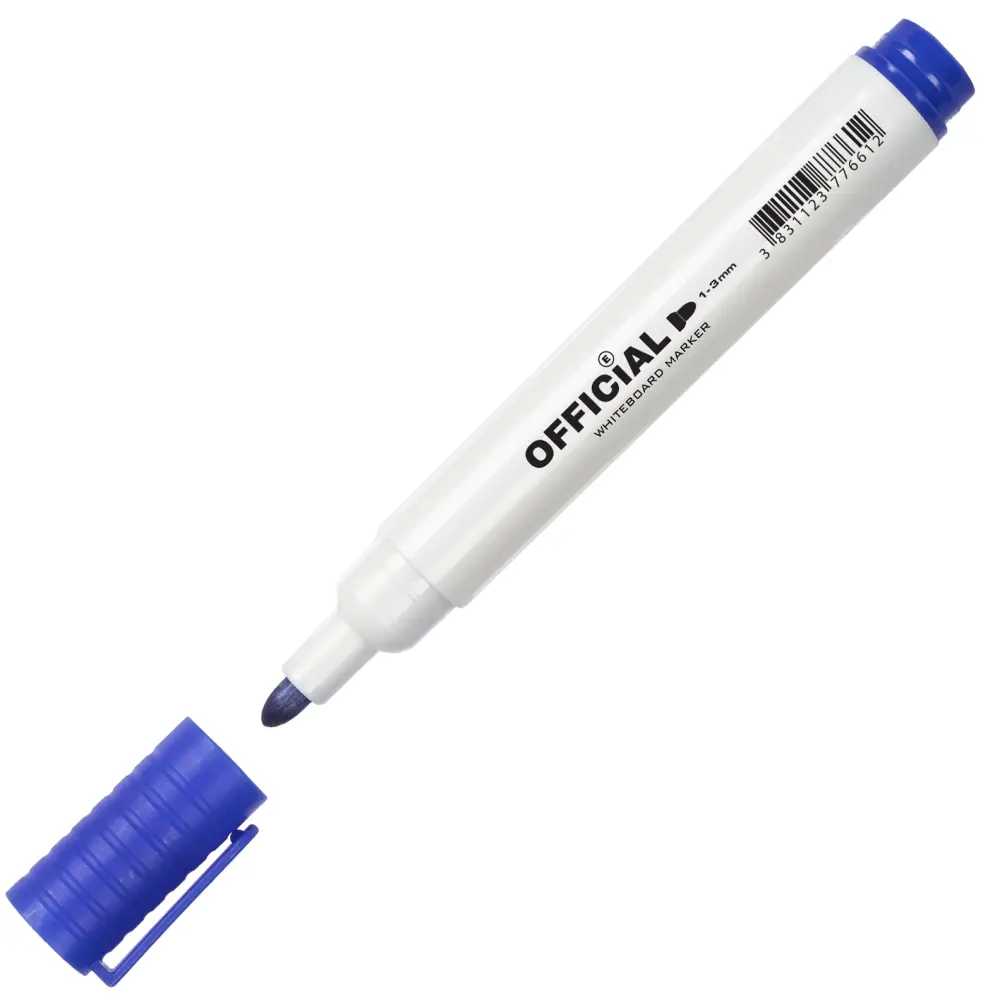 Marker za belo tablo Official, moder