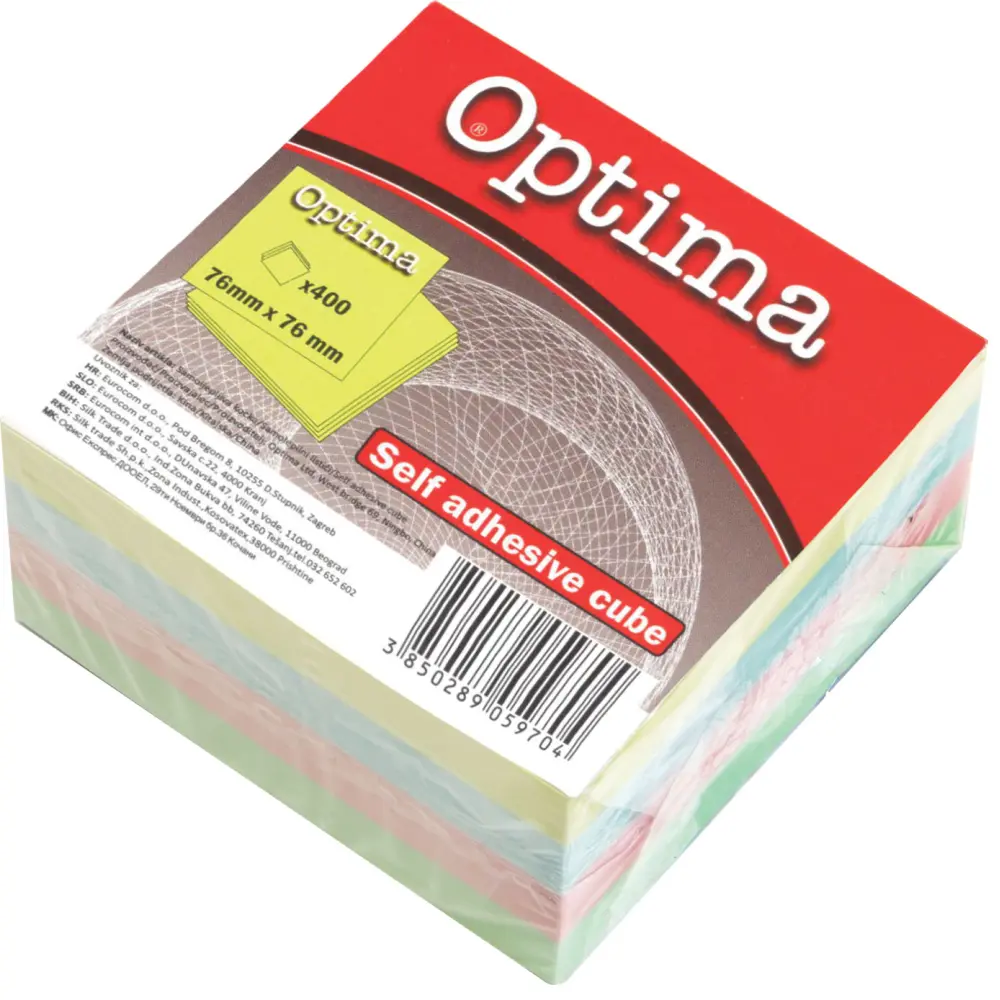 Samolepilni lističi 400 listov, pastel