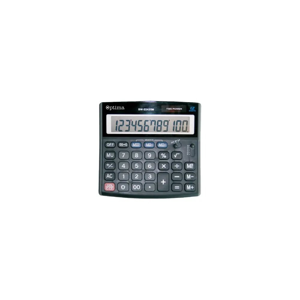 Kalkulator Optima SW-2242DMA