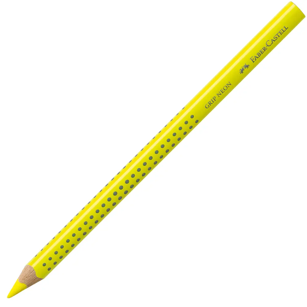 Barvica FABER-CASTELL fluo grip jumbo ru