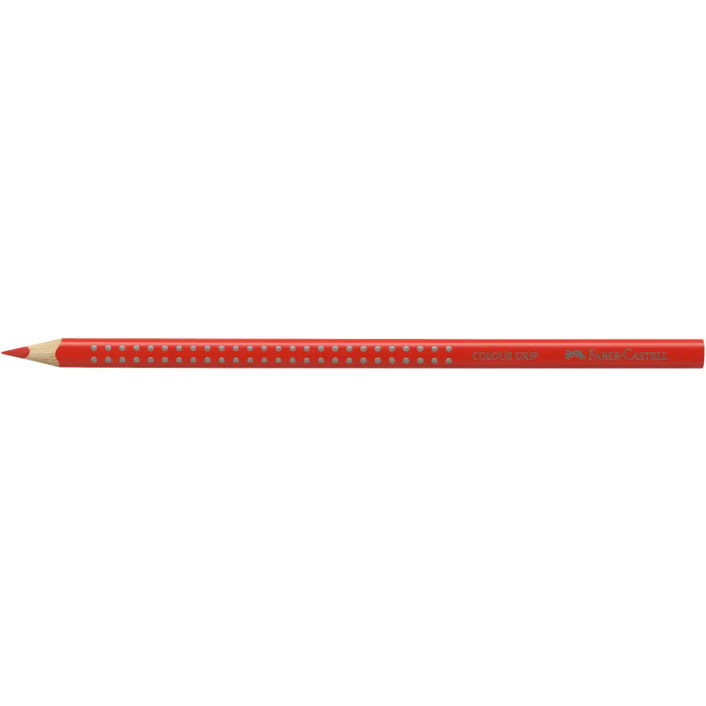 Barvica FABER-CASTELL, grip rdeča