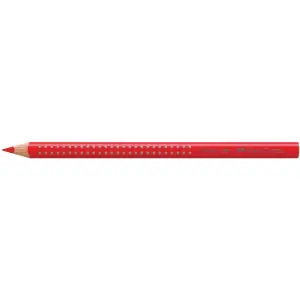 Barvica FABER-CASTELL, grip jumbo rdeča