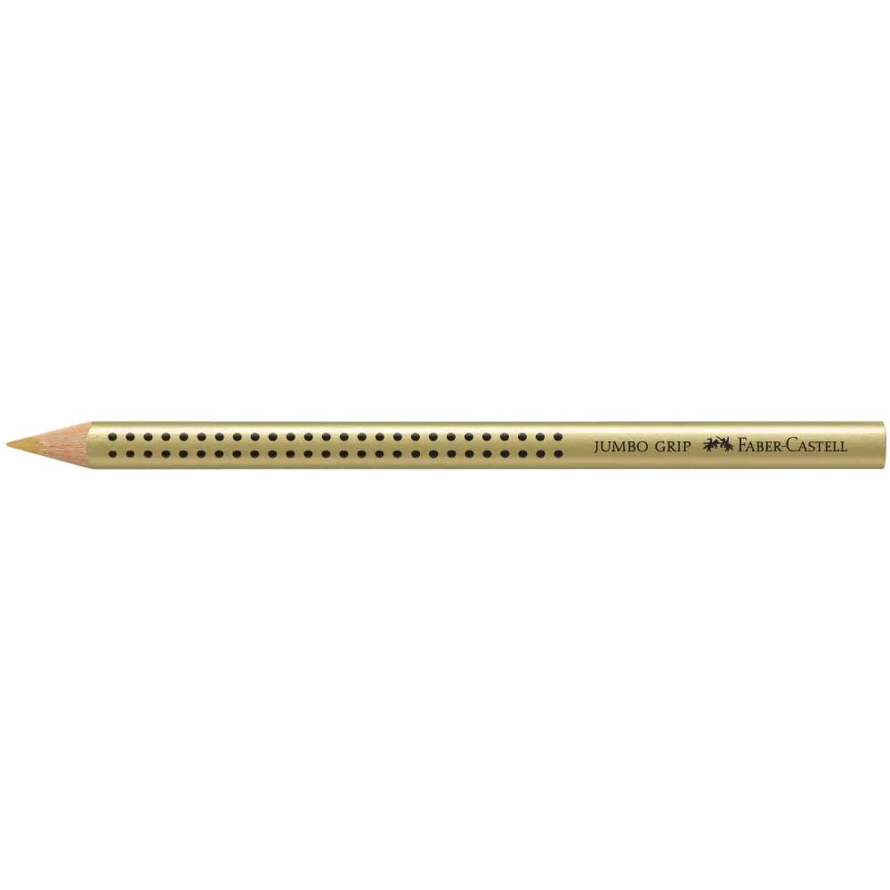 Barvica FABER-CASTELL, grip jumbo zlata