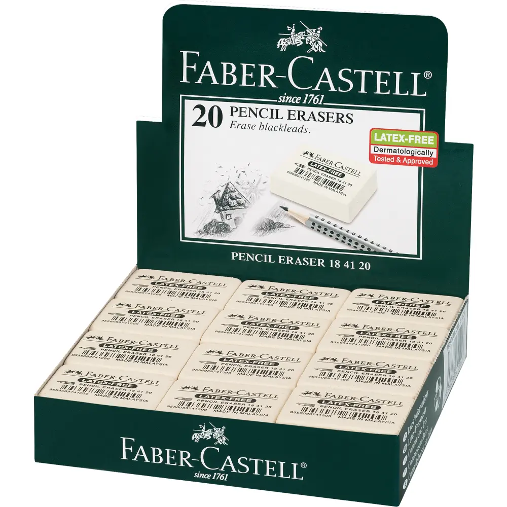 Radirka FABER-CASTELL, latex free
