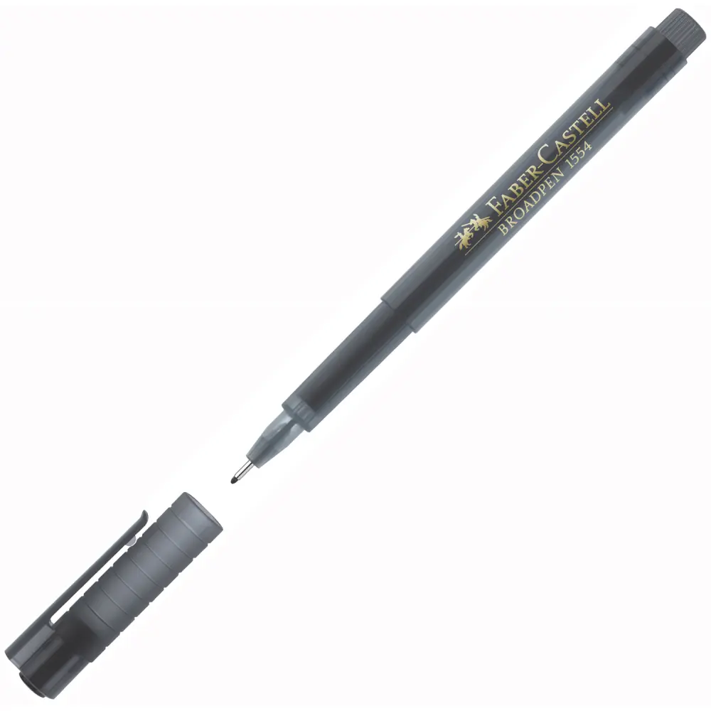 Flomaster Faber-Castell Broadpen siv