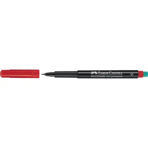 Marker Faber-Castell OHP S rdeč
