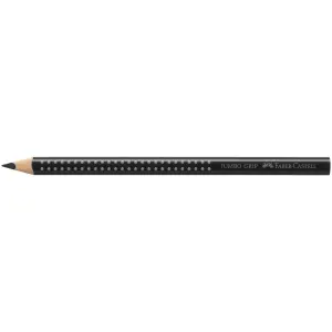 Barvica FABER-CASTELL, grip jumbo črna