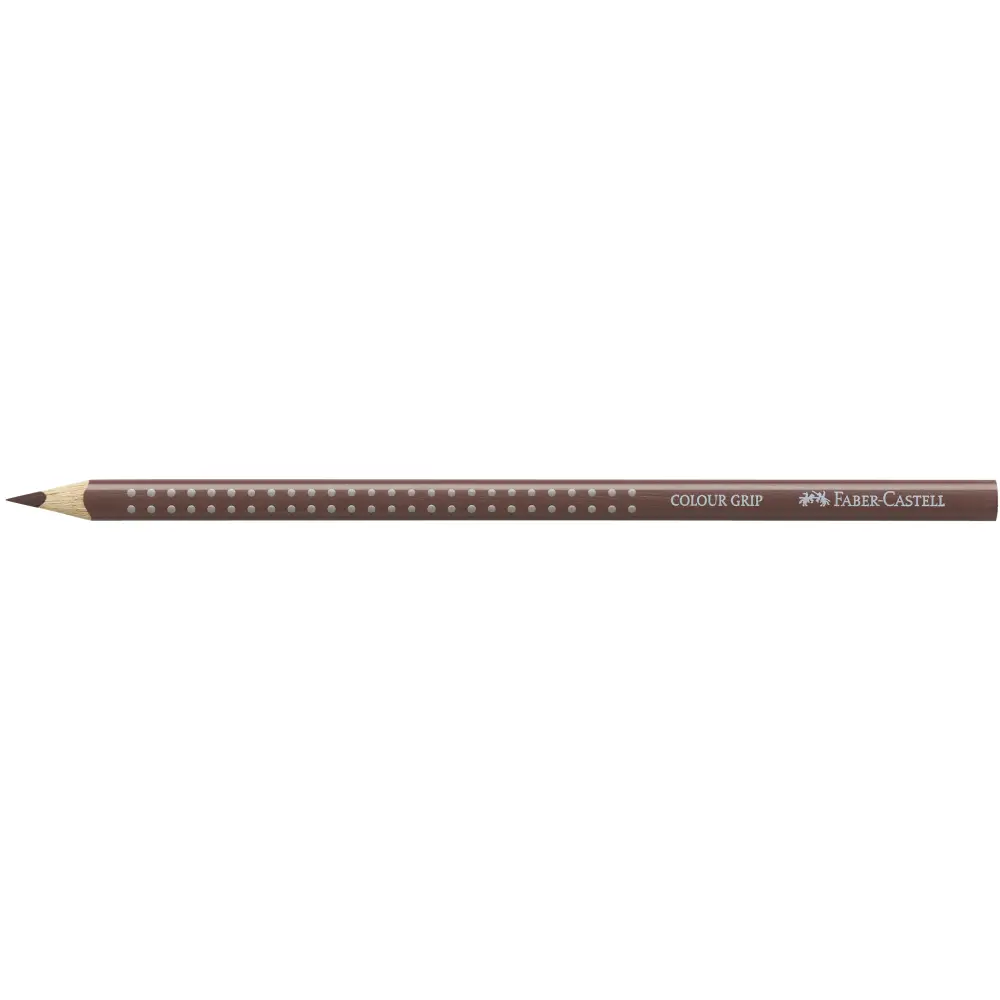 Barvica FABER-CASTELL, grip rjava