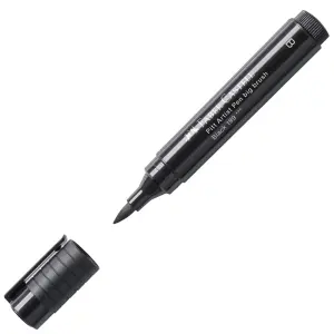 Flomaster Faber-Castell Pitt BB 199 črna