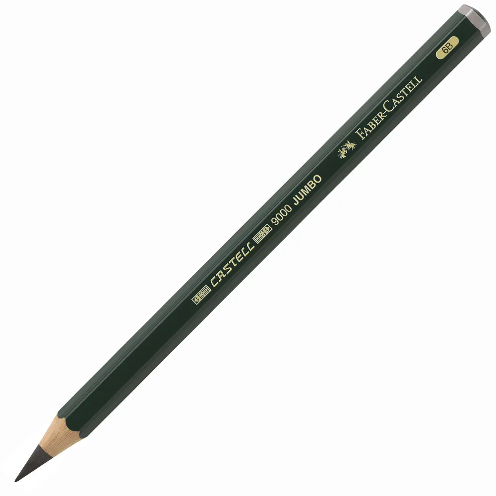 Grafitni sv. Faber-Castell Jumbo 9000 6B