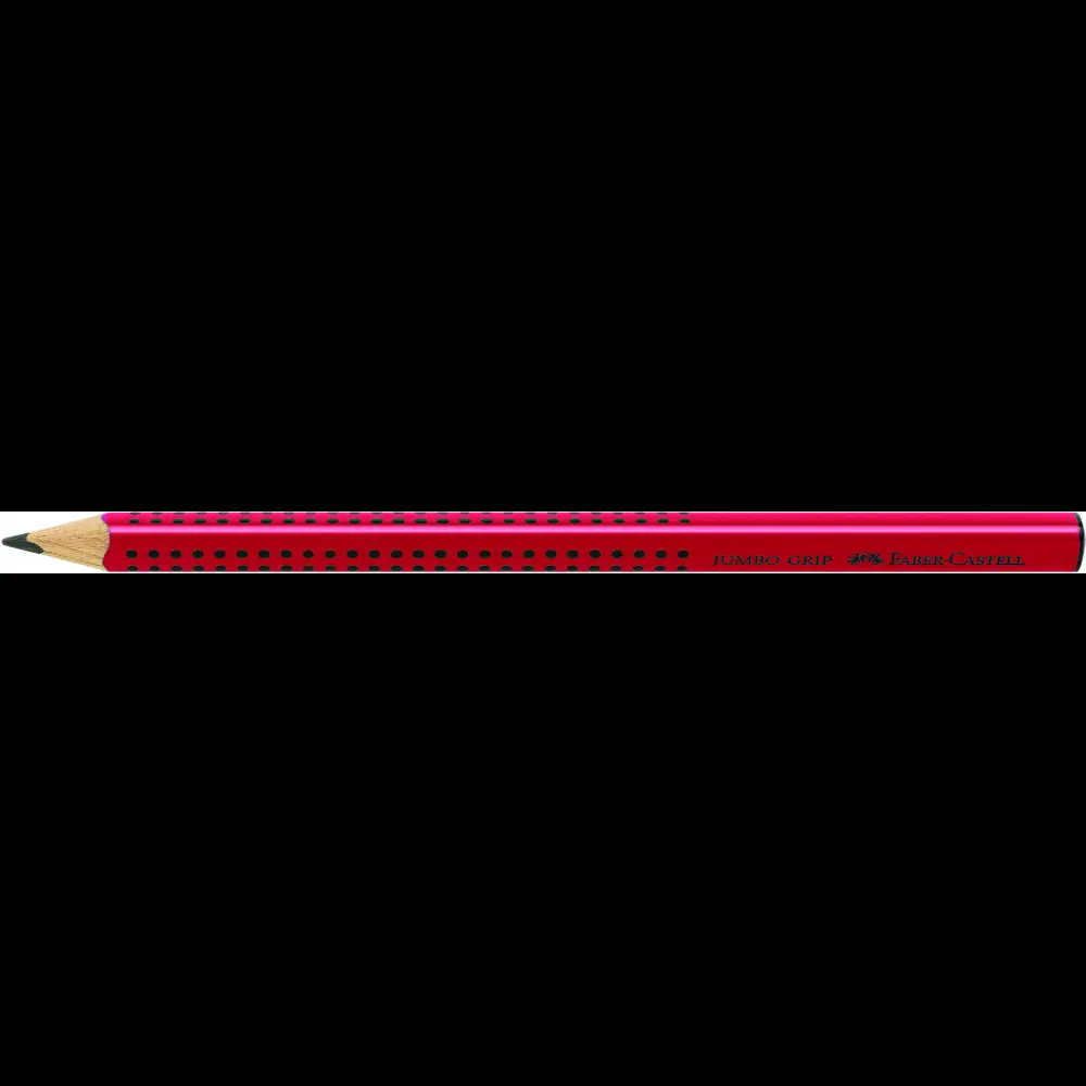 Svinčnik FABER-CASTELL, grip jumbo rdeč