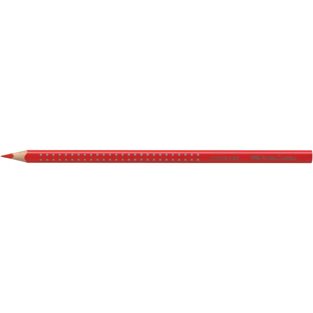 Barvica FABER-CASTELL, grip temno rdeča