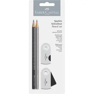 Set Faber-Castell Sparkle sreb./čr 2018