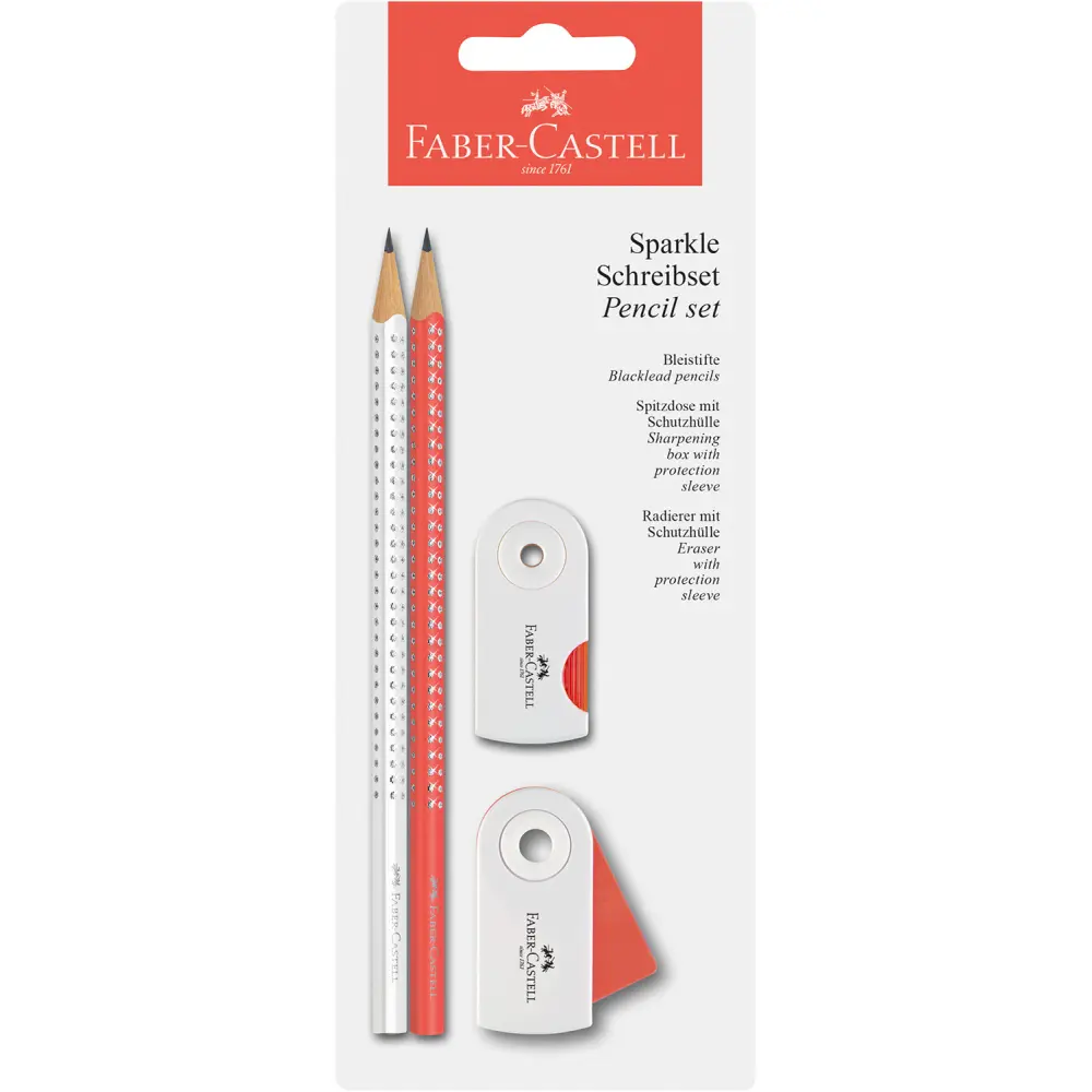 Set Faber-Castell Sparkle koral/be 2018