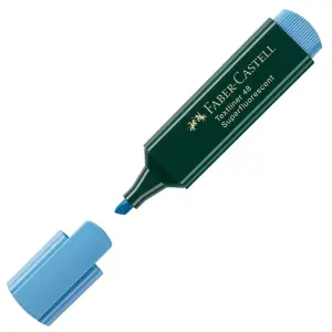 Marker Fluo Faber-Castell 48 modra