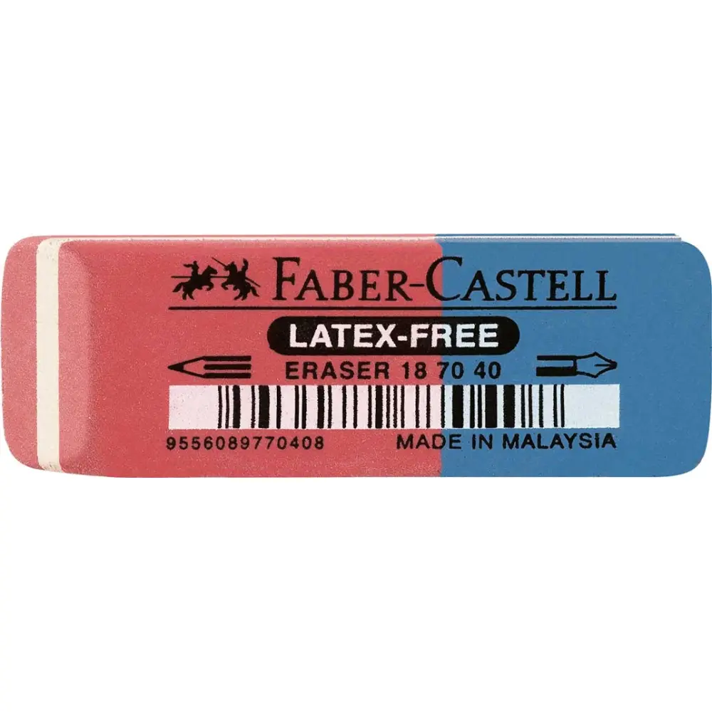 Radirka Faber-Castell Latex Free nal/sv