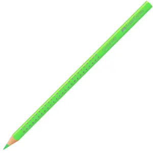 Barvica FABER-CASTELL, grip neon zelena