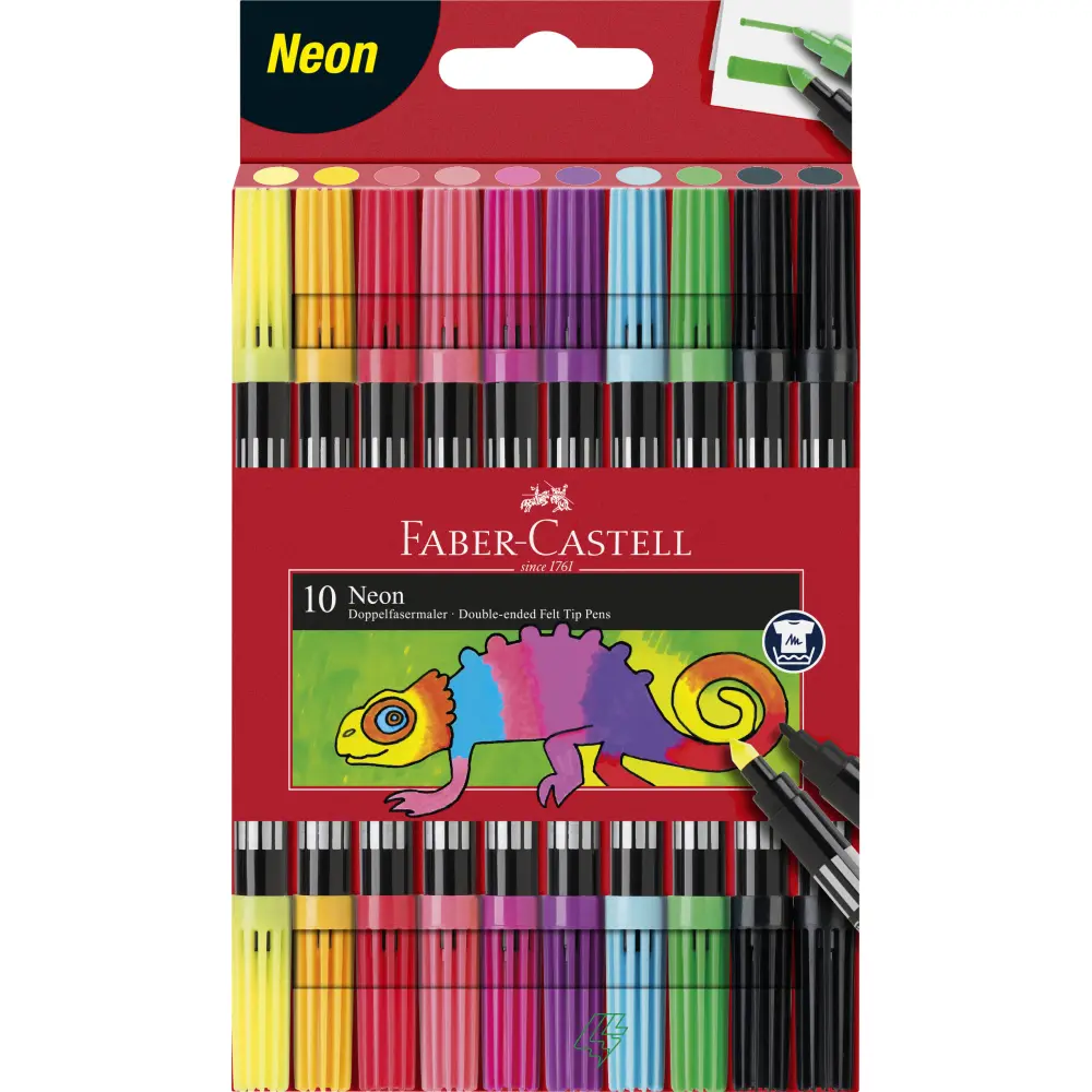 Flomastri FABER-CASTELL oboje.neon 10/1