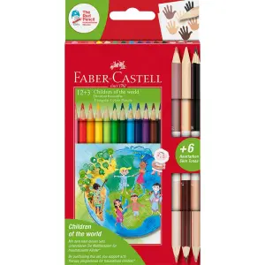 Barvice Faber-Castell OTROCI SVETA