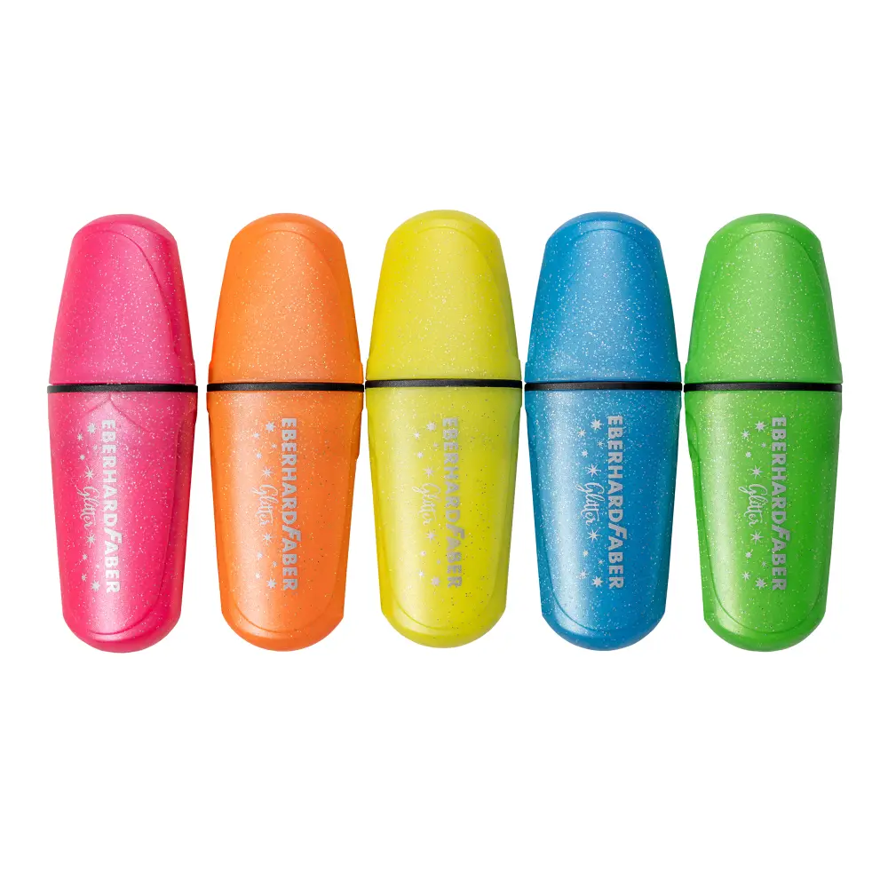 MARKER EFA MINI GLITER NEON 5/1