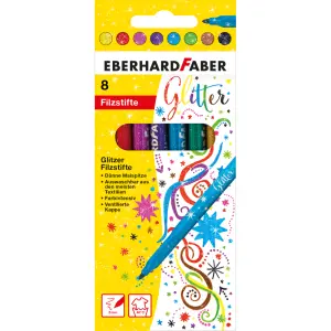 FLOMASTRI EFA GLITER 8/1
