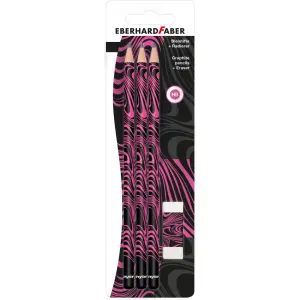 GRAFITNI SVINČNIK EFA 3/1 PINK/BLACK