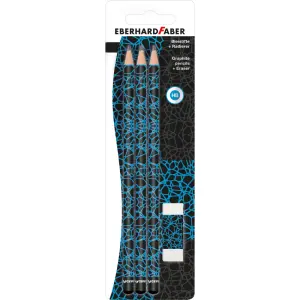 GRAFITNI SVINČNIK EFA 3/1 BLUE/BLACK