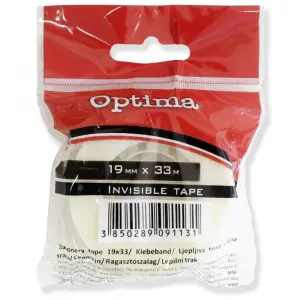 Lepilni trak 19 mm x 33 m, nevidni