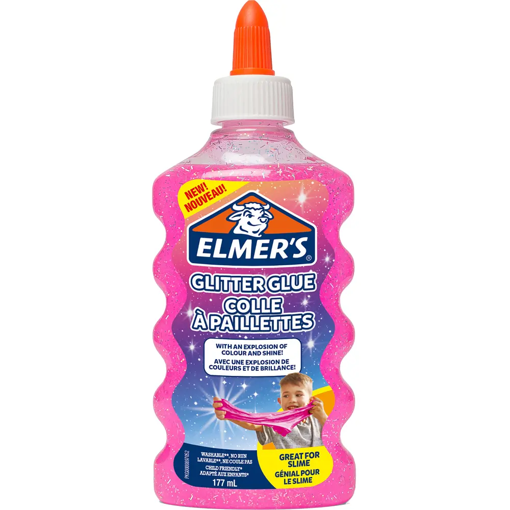 Lepilo z bleščicami ELMER'S - roza