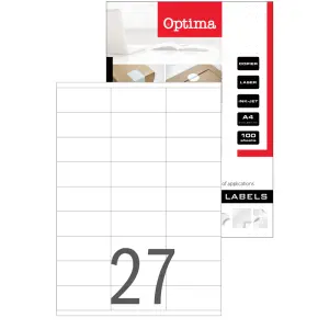 Etikete laser Optima 70 x 32mm