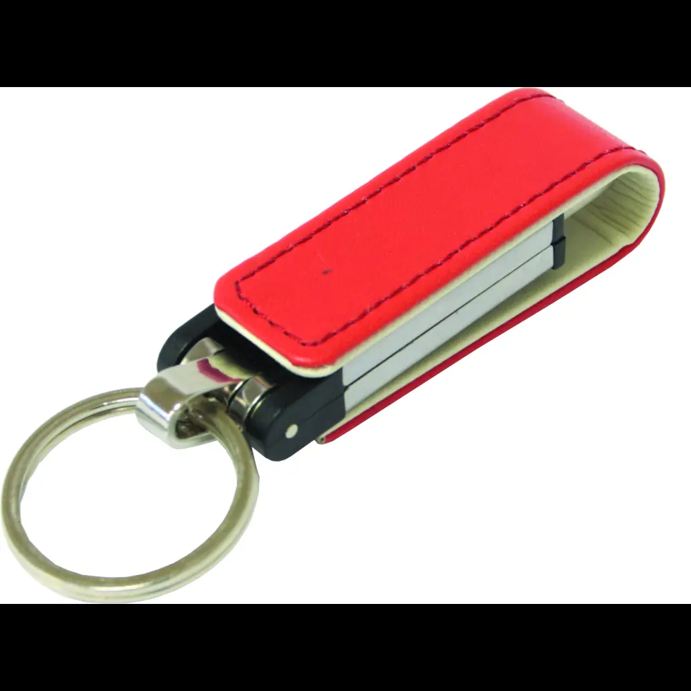 USB ključ 8 G z obeskom iz um. usnja