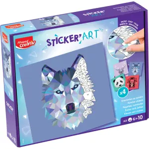 SET KREATIVNI MAPED NALEPKE ORIGAMI