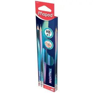 Grafitni svinčnik MAPED Nightfall HB