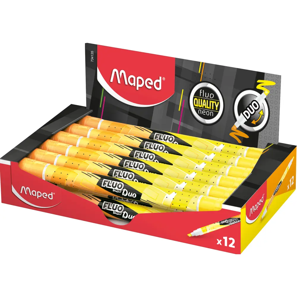 Fluo marker MAPED dvojni 12/1