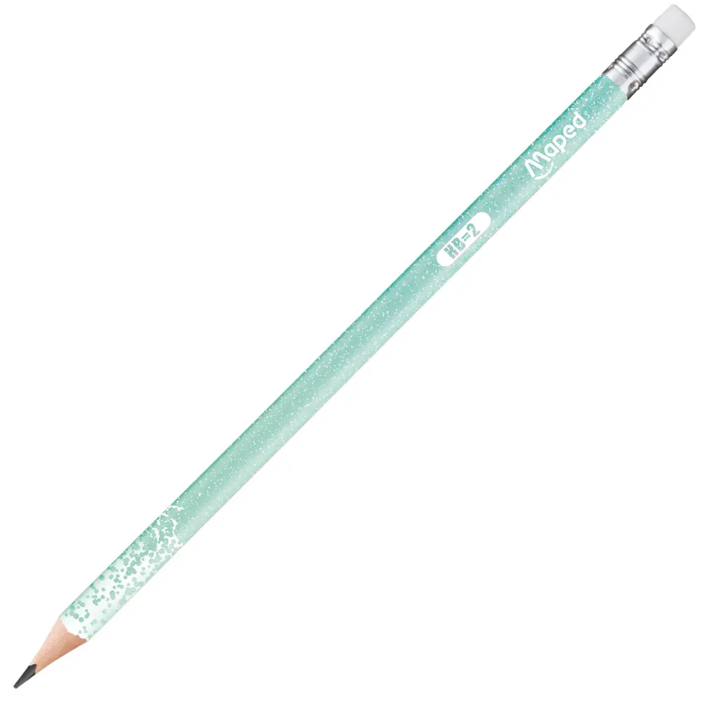 SV.GRAF. MAPED GLITTER HB 6/1 BLI